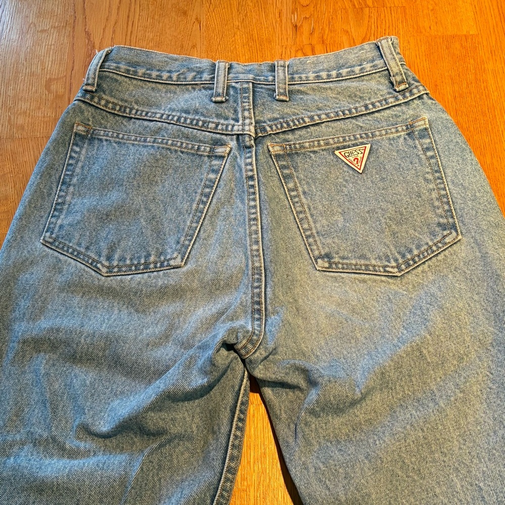Vintage 80’s Guess by Marciano High Rise Blue Jeans - Picture 4 of 8